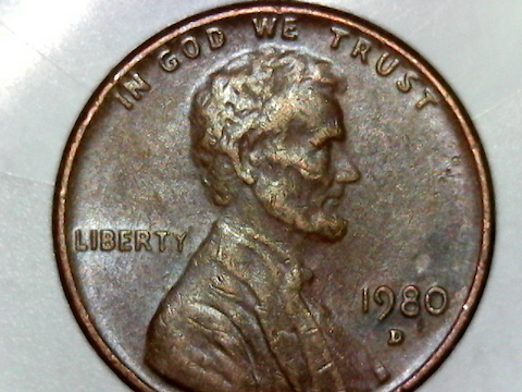 1980-D-Penny-Possible-Die-Crack-And/Or-Cud-On-Reverse,-Or-What-.-Please-Help